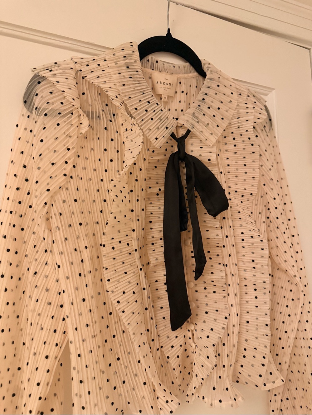 🌱NWT - Sezane JOLA Blouse in size 4 - Picture 8 of 16